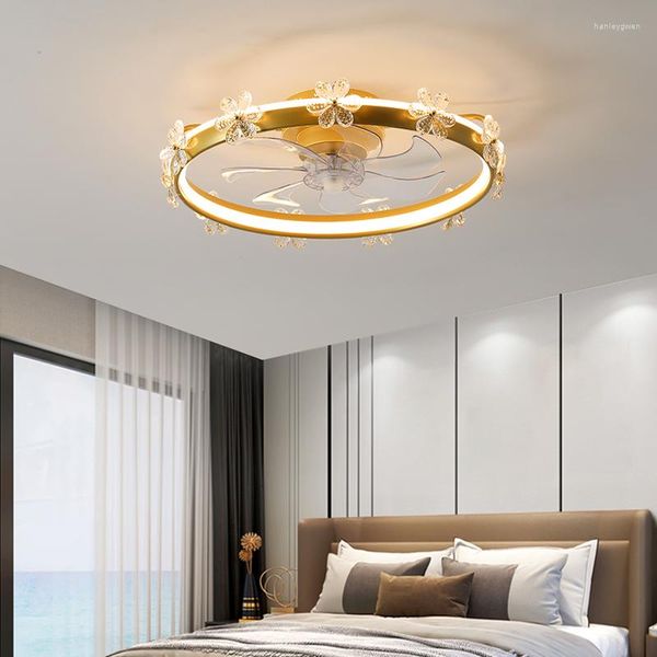 Lumière menée moderne de ventilateur de plafond de salle à manger de chambre à coucher de cuisine montée par surface décorative américaine