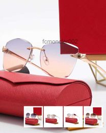 American Eyewear Designer Óculos de Sol Mens Óculos Óculos Sem Aro Fit Homens Mulher Opção Tons Polarize Proteção Para Os Olhos Ao Ar Livre Equitação Moda Clássico Praia 6GD6