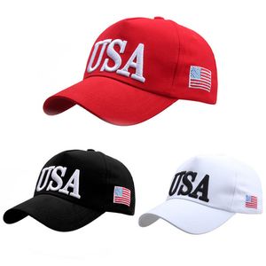 Chapeau de Baseball drapeau américain réglable, chapeaux de soleil d'extérieur des États-Unis, casquette brodée à visière