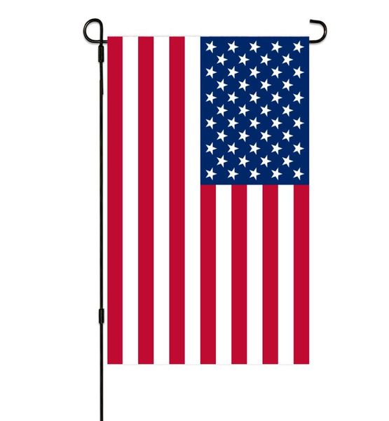 Bandera americana, banderas de jardín de EE. UU., 30x45 cm, pancarta vertical de doble cara ic para jardín pequeño para decoración de patio al aire libre 4768271