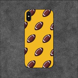 American Football Phone Case voor iPhone 11 12 Mini 13 14 Pro XS Max X 8 7 6s Plus SE XR Shell