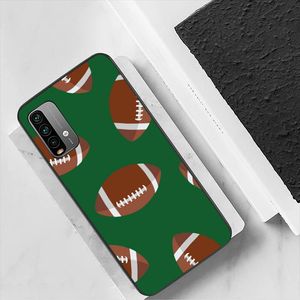 American Football Phone Case voor Samsung Galaxy A02 A12 A13 A22 A32 A41 A51 A53 A71 A73 Shell