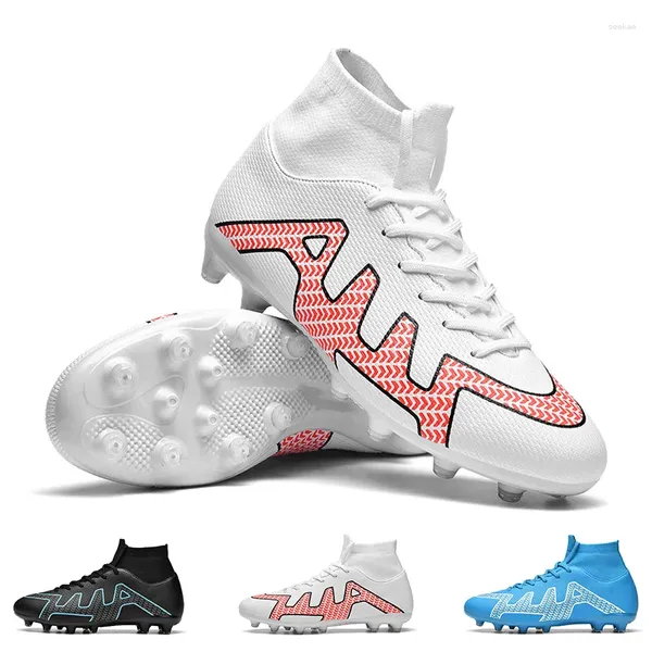 American Football Shoes 2024 Child's Society Cleats Long Spiks Soccer Unisexe Outdoor Training Boots Man Wholesale