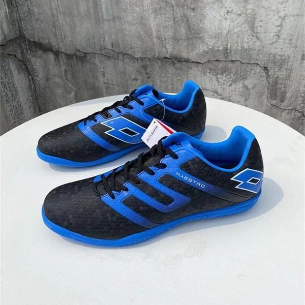 American Football Shoes 2024 Mens Turf Soccer Green Blue para Big Boy Outdoor Sport Shoe Men Últimos tacos