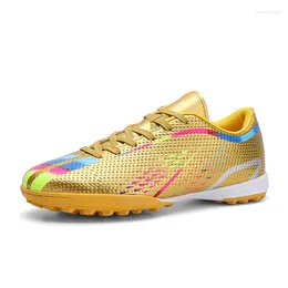 American Football Shoes 2024 Turf Teen-Agers Race Soccer Professional Training Equipment Men Boots Ultralight Parent-Child Sneakers