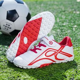 American Football Shoes Boys Turf Soccer Kids Boots Fashion Children Cleats Anti Skid Child Futsal Sneakers Youth Chuteira Futebol