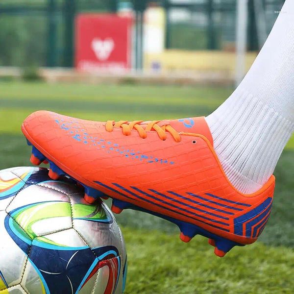 Zapatillas de fútbol americanos para niños fútbol entrenamiento de césped para niños al aire libre