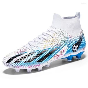 American Football Shoes Sociedad de alta calidad Sociedad profesional Botas de campo Artificial Grass Men Sports Fundsal tacos