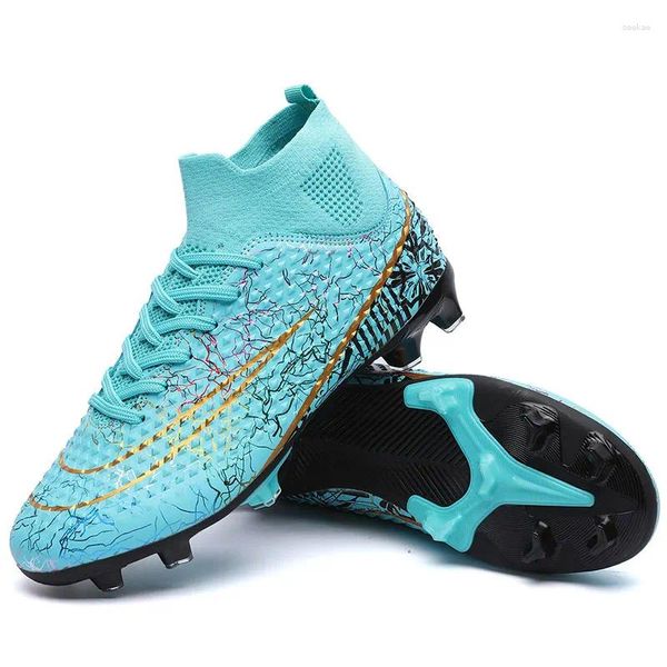 Chaussures de football américain Kids Boots Teenage Boys Outdoor Anti-Slip Breathable Girls