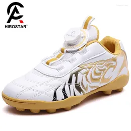 Chaussures de football américain Kids Indoor Society Sneaker Fast Futsal Soccer Non Slip Professional Bottes de formation ultralégieuses