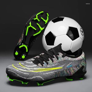 Chaussures de football américain Men Pro Original Society Boot Artificial Grass Futsal Hall Childrens Soccer For Kids
