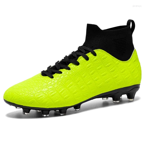 American Football Shoes Boots para hombres High Top Professional Field Field Anti-Skid Children Trailes de entrenamiento al aire libre 2024