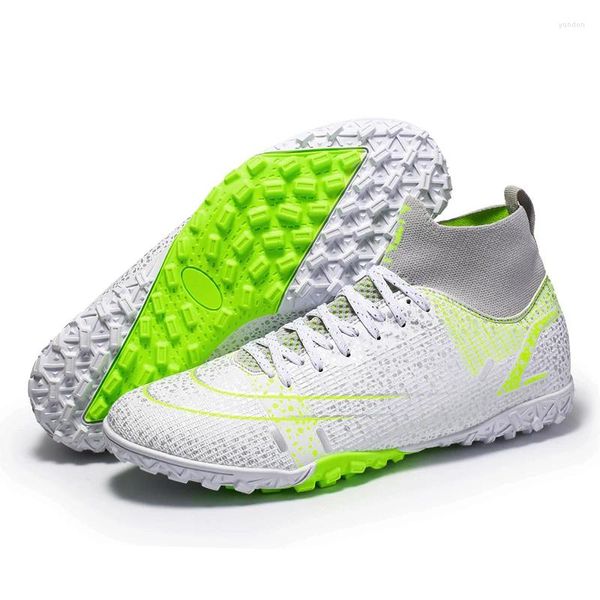 Zapatos de fútbol americanos botas para hombres TF Trainings tacos de césped césped fútbol infantil calzado fútbol