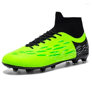 Chaussures de football américain de football masculin hautes bottines