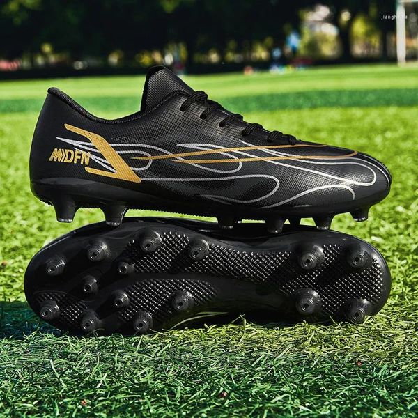 American Football Shoes Men Fútbol bajo Top Boots de césped para niños Niños para niños Financiamiento anti-Slip Sneakers 2024 Man 46 47