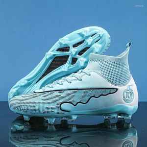 Amerikaanse voetbalschoenen Men Soccer Professional Original Society Boot Non-Slip High Top Unisex Cleats Ultralight Sneakers