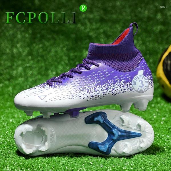 American Football Shoes Profesional Big Boy Soccer Boots Long Spike para hombres Mujeres Diseñador Sport Shoe Parejas High Top