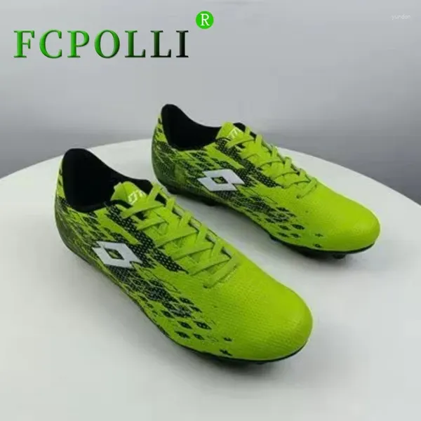 American Football Shoes Men Professional Men Fútbol para Mens Designer Sport Shoe PU Cuero tacos