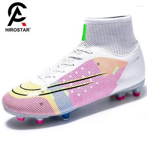 Chaussures de football américain Soccer Man Professional non glissade Fast Futsal Boots High Quality Ultralight Training Turf Sneaker