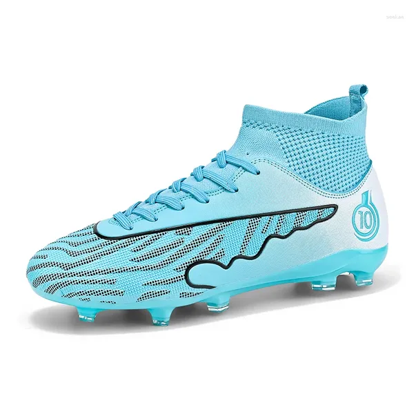 Zapatos de fútbol americano Botas de campo profesionales de fútbol Zapatillas de deporte de entrenamiento al aire libre para niños Zapatillas de fútbol sala para niños Tacos de fútbol para niños