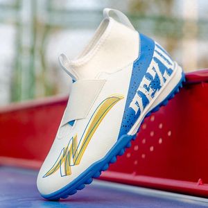 American Football Shoes Style High Top Kids Soccer Both Boots Boots Not Slip Training Outdoor Running Trainers