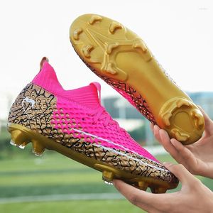 American Football Shoes Super Star Fashion Red Men's Boots 2024 Professionele originele Cleats Unisex Soccer Big Size 47 Chaussures Futsal