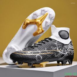 American Football Shoes Unisex Men Kids Cleats Training Outdoor Training Boots Sneakers Breathable Long Spikes Fútbol Futsal 34-46