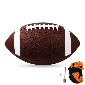 American Football Soccer Rugby Association Football Ball Footy Standard Taille 9 Football sportif Football pour hommes Femmes Enfants 240408