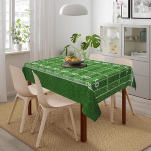 Couche de football American Football Field Soccer Necking Rectangular Family Final Party Party Plein