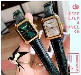 Montre à quartz américaine haut de gamme pour femmes, jolie horloge étanche, noir, vert, rouge, bracelet en cuir, affaires, loisirs, ultra fine, cadeaux pour mère, fille, bracelet