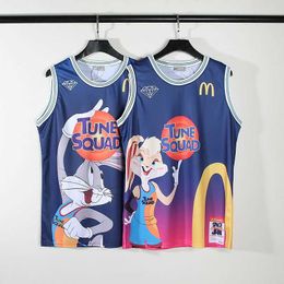 American High Street Co Branded Air Dunk McDonald's Exclusive Basketball Shirt Hiphop Rap Jersey