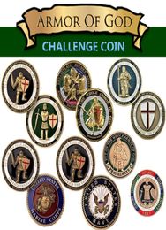 American Military Challenge Coin de la Marina de los EE. UU. Armadura del Cuerpo de Marines de la Marina de Dios Badge Moned Moned Military Colección 239E3049209331