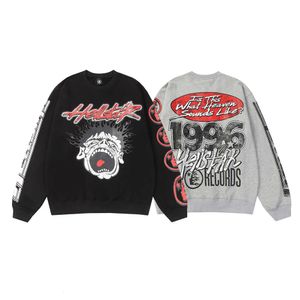 Amerikaanse niche trendy hiphop letterprint casual high street losse pullover-hoodie voor heren en dames