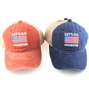 American Presidential Election Biden Laten we Go Brandon Baseball Children's Four Seasons Sun Visor Caps Sport Outdoor Summer Hats Gifts G1107IKI
