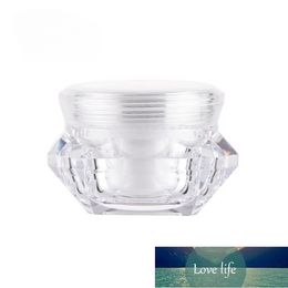 American Refilleerbare lege cosmetische fles 5g 10 g 15 g witte plastic crème jar diamant monster cosmetica verpakkingscontainer