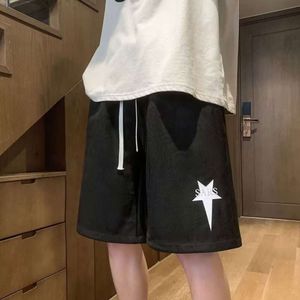 Amerikaanse shorts, trendy zomersportbroek voor heren, modieuze en loszittende veelzijdige capri