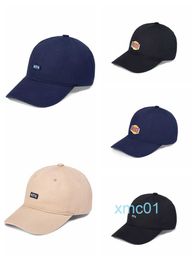 American Street Niche Brand Trendy Kith Broidered Letters Soft Top Double Layer Baseball Cap Duck Tongue et Cap JD2L