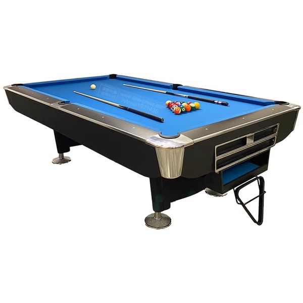 Estilo americano 9 pies Mesa de billar de billar china Factory Barato Price Indoor Sport Games 9 Ball Professional Slate Table de billar de pizarra