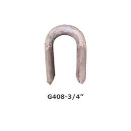 Anillo de aparejo de estilo americano G408 dedal de cable de acero