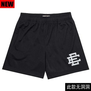 Shorts de style américain, fitness décontracté, sports, basket-ball qui coule respirant, pantalon de quart d'athlétisme à séchage rapide, shorts de marque tendance