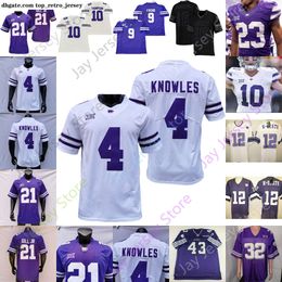 American Wear Kansas State Wildcats KSU voetbalshirt NCAA College Adrian Martinez Deuce Vaughn Cincere Mason Austin Moore DJ Giddens Knowle