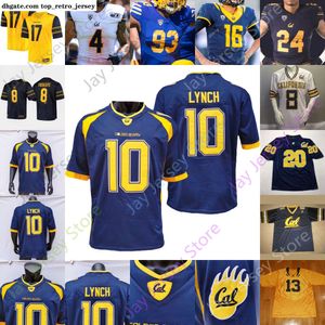 American Wear Nouveaux maillots Maillot de football de Californie NCAA College Aaron Rodgers Marshawn Lynch Chase Garbers Christopher Brown JrD eseanJ acksonN ikkoR emigioG oo