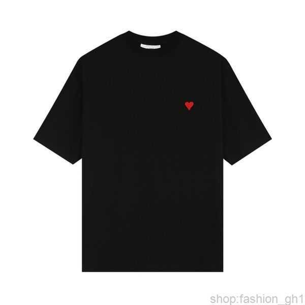 ami T shirt T-shirts pour hommes 2023 Été Amis Mode Paris Coton T-shirts T-shirt Hommes Causal O-cou T-shirt de base Mâle Qualité Classique 6 BGAW