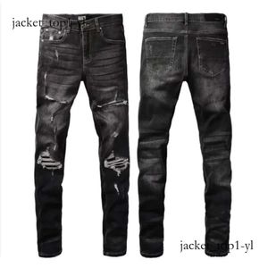 AMIRII Jeans jeans pourpre jeans concepteur jeans mens skinny jeans concepteur de luxe denim pant