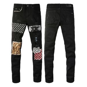 Amirii Mens Jeans Designer Jeans Luxury Mens denim broek Ruïne gaten Hip Hop Streetwear Cargo Pants modemerk Amirii Jeans Rock Revival Amirii Jeans 457