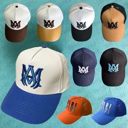 Amirir Hat Baseball Bat Amira Diseñador Cap Men Golf Le Fleur Diseñador de visor Sombreros Diseñadores Mujeres Mujer Camión Golfball Artista de pelota Jóvenes