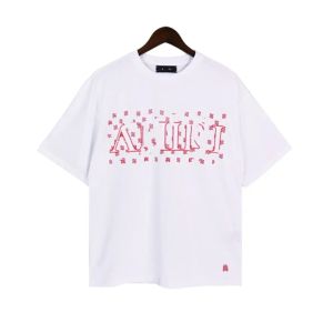 Amirir T Shirt White Tee Camiseta Mensificación Mujeres Mujeres Diseñadores Camas de las palmeras Polos Tops Man S