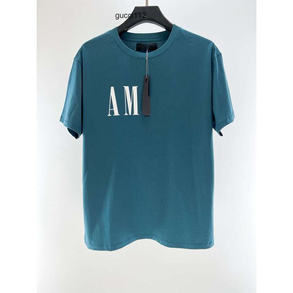 amirirlies miri lujo Mujer 6 amari Camiseta para hombre amirl Diseñador Alta calidad amis Hombre Camisas Moda camiseta AM estilo personalidad color amar Letras puras embroiYORN