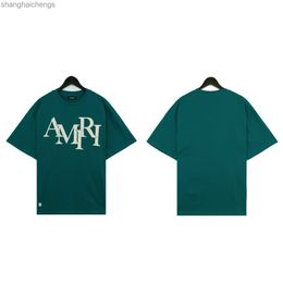 Amirirs T-shirts Designer Unisexe Fashion à manches courtes à manches courtes Basic interlat interlans imprimé à manches courtes grandes t-shirts avec logo