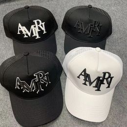 Amirl Designer Ball Cap Hats Men Women Baseball Caps Tiger Embroidery Casquette Sun Am Hat With Letter Black Fashion Brand hoeden